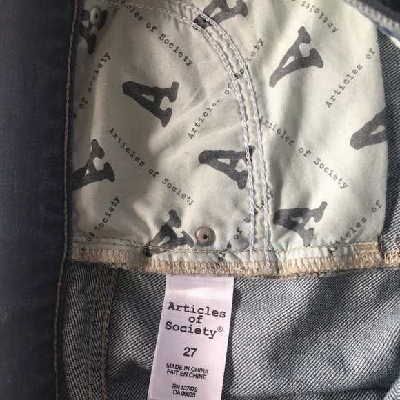 Articles of Society Cindy distressed skinny jean - Picture 4 of 6